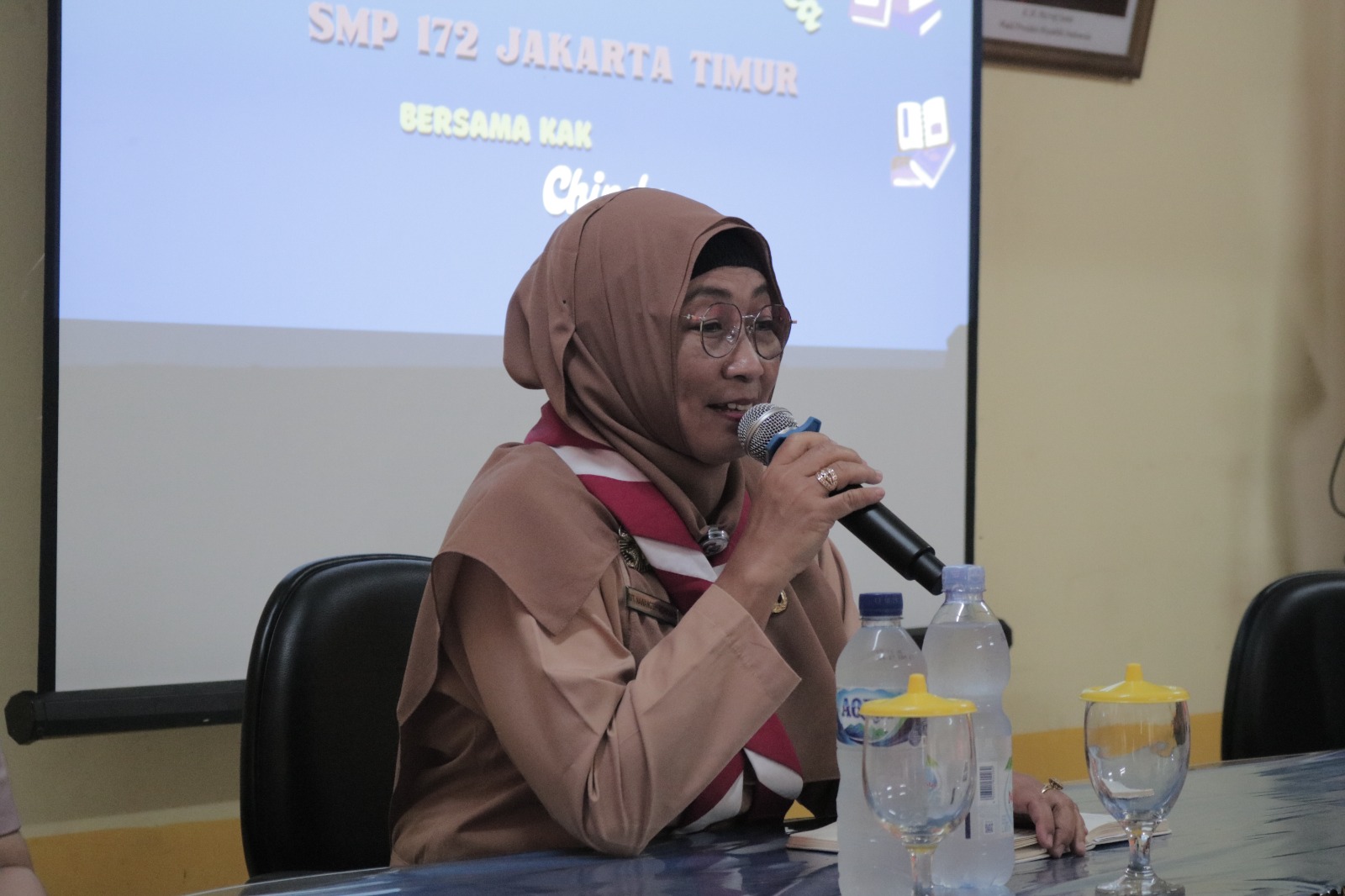 Roadshow Workshop Membaca Di SMP Negeri 172 Jakarta